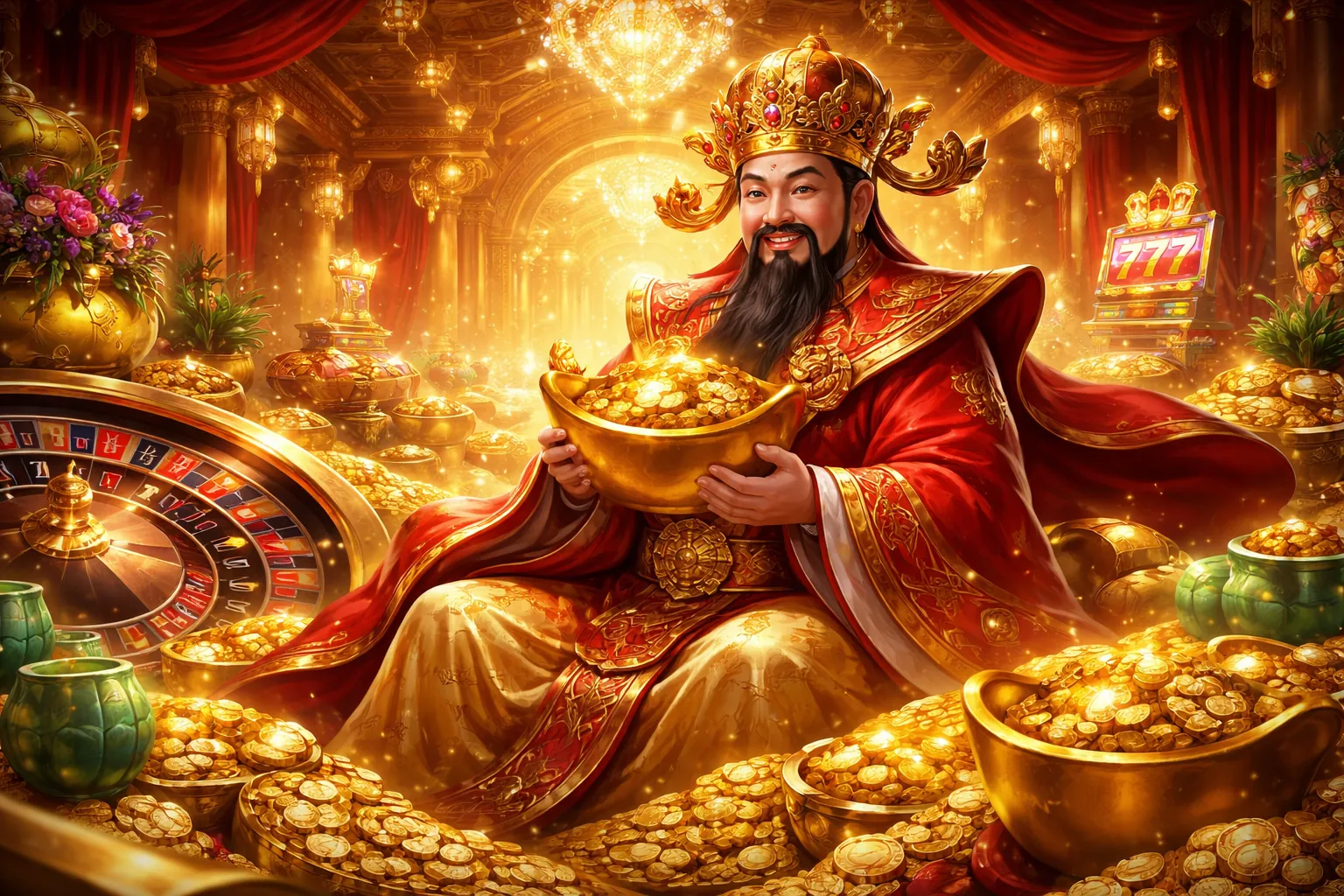Hình ảnh đại diện cho cá cược có trách nhiệm, với người chơi đang kiểm soát hành vi cá cược của mình, biểu tượng bảo vệ và an toàn